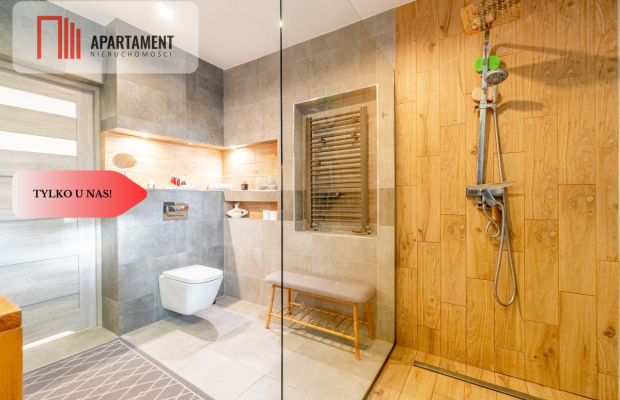 Murowaniec - piękny dom z antresolą i ogrodem