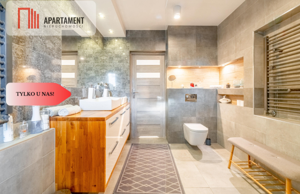 Murowaniec - piękny dom z antresolą i ogrodem