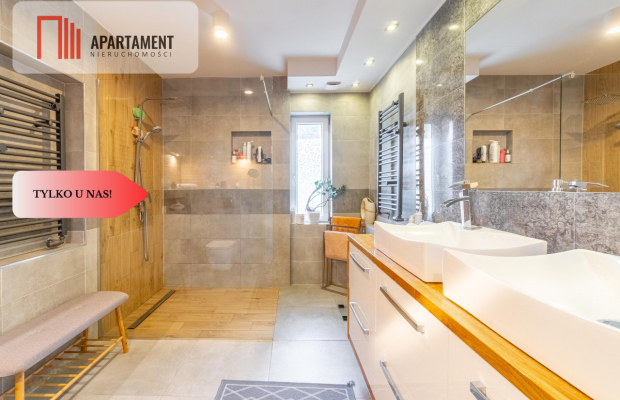 Murowaniec - piękny dom z antresolą i ogrodem