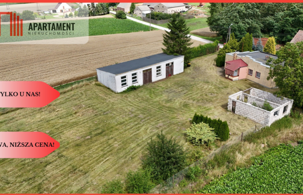 * Przestronny dom + warsztat magazyn k/ Kcyni