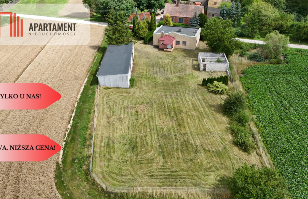 * Przestronny dom + warsztat magazyn k/ Kcyni