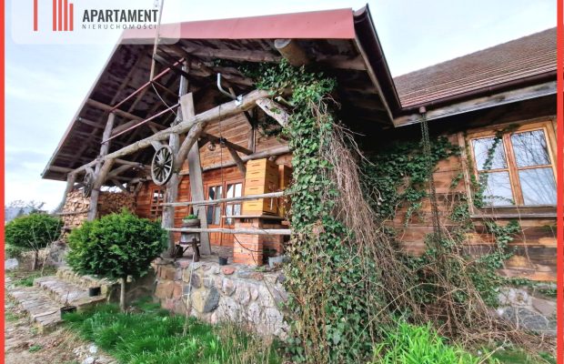 Klimatyczny Dom z bali drewnianych!