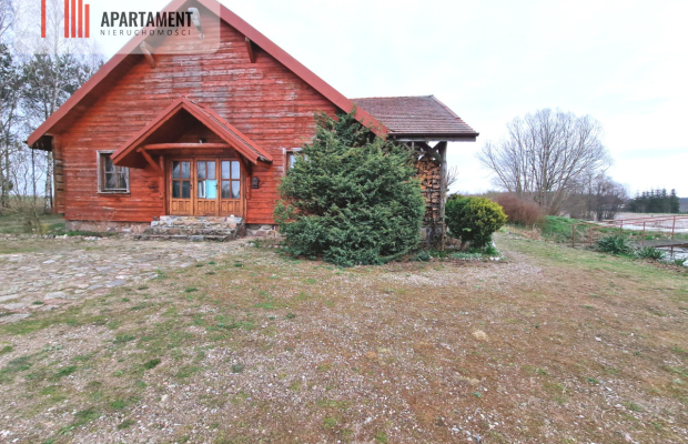 Klimatyczny Dom z bali drewnianych!