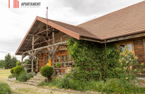 Klimatyczny Dom z bali drewnianych!