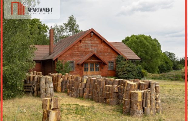 Klimatyczny Dom z bali drewnianych!