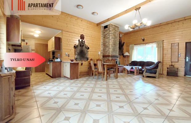 Tylko u Nas! Dom nad jeziorem i rzeką.