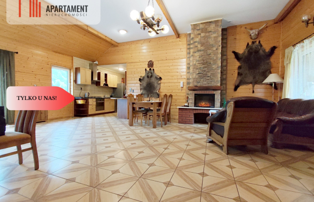 Tylko u Nas! Dom nad jeziorem i rzeką.