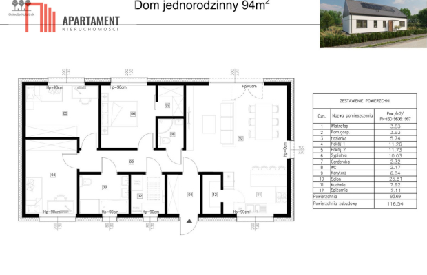 Nowoczesny, wymarzony dom nowe osiedle  k. Wałcza