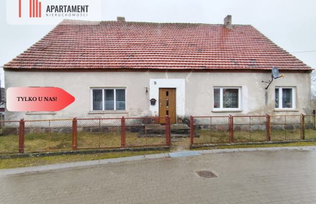 DOM Z DUŻĄ DZIAŁKĄ, DO REMONTU 3 KM OD JEZIORA!