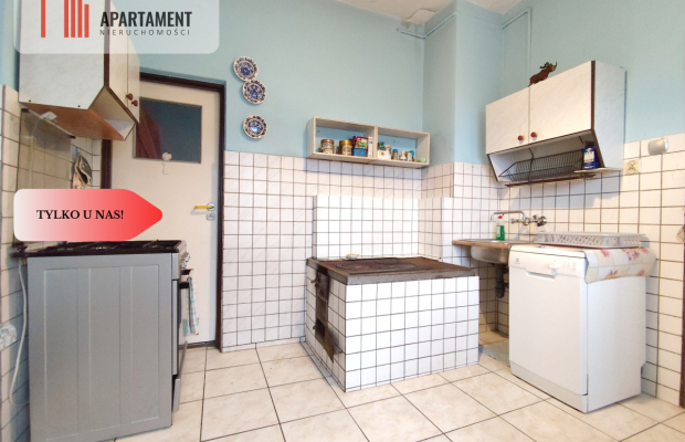 DOM Z DUŻĄ DZIAŁKĄ, DO REMONTU 3 KM OD JEZIORA!