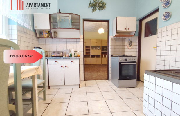 DOM Z DUŻĄ DZIAŁKĄ, DO REMONTU 3 KM OD JEZIORA!