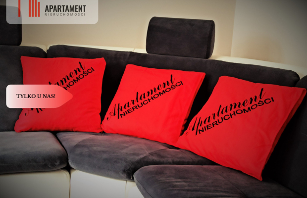 Dom po remoncie z budynkami usługowymi w centrum