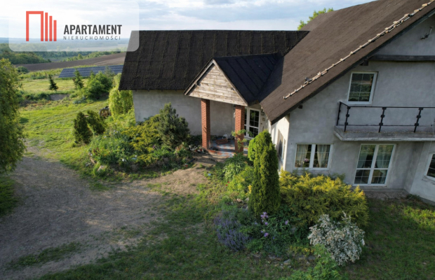 Przestronny dom z działką 6500 mk w gminie Unisław