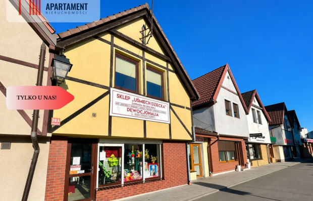 Szeregowiec z mieszkaniem i lokalem usługowym