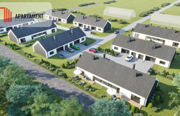 Bliźniak 117m2+poddasze 63m2+ogód do 333m2+garaż