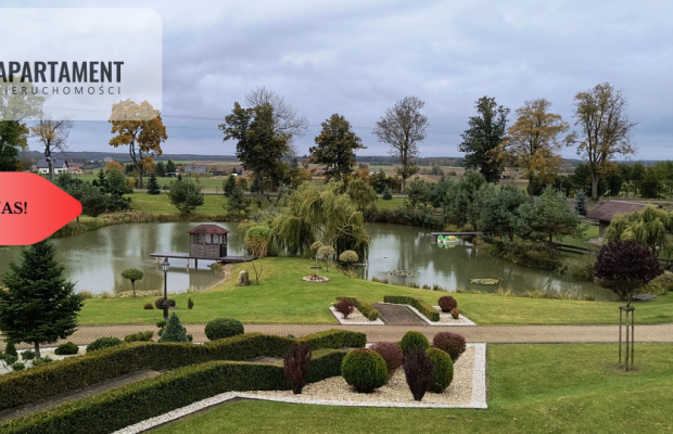 Dom z alpakarnią, stawem i dużą działką – Więckowy