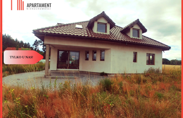 Duży dom wg projektu Lawenda 2 do wykończenia