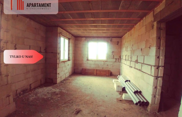 Duży dom wg projektu Lawenda 2 do wykończenia