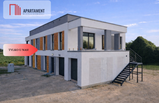 Nowoczesny bliźniak 116 mkw w Laskowicach Pom.