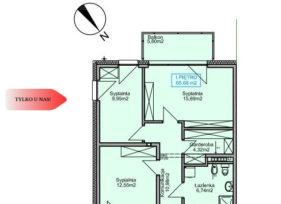 Nowoczesny bliźniak 116 mkw w Laskowicach Pom.