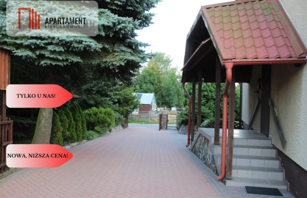 Dom 240 m²Hale z działką 1,57 ha ZBLEWO