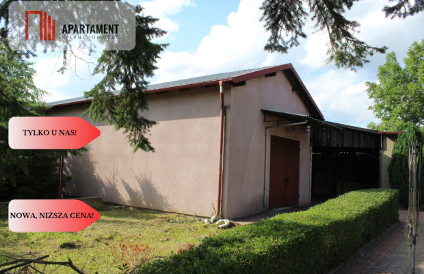 Dom 240 m²Hale z działką 1,57 ha ZBLEWO