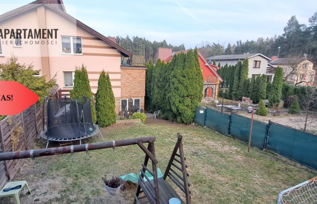 Cisza, spokój, las, na sprzedaż pół domu, ogródek