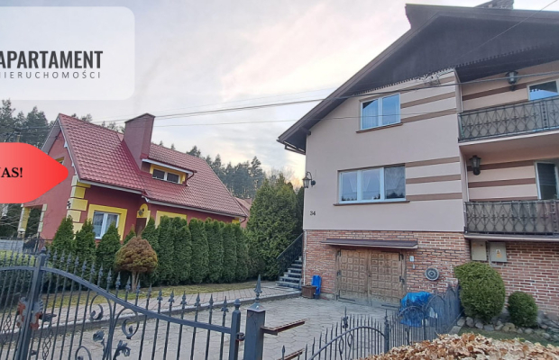 Cisza, spokój, las, na sprzedaż pół domu, ogródek