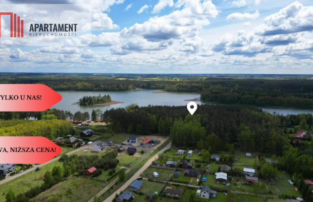 Tylko u nas! Domek nad jeziorem! cisza i spokój