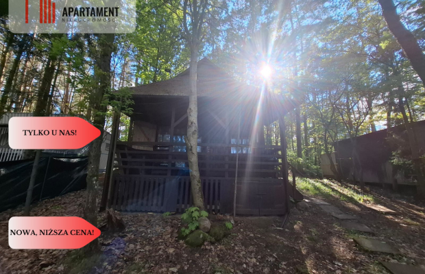 Tylko u nas! Domek nad jeziorem! cisza i spokój