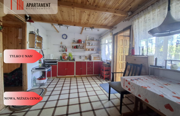 Tylko u nas! Domek nad jeziorem! cisza i spokój