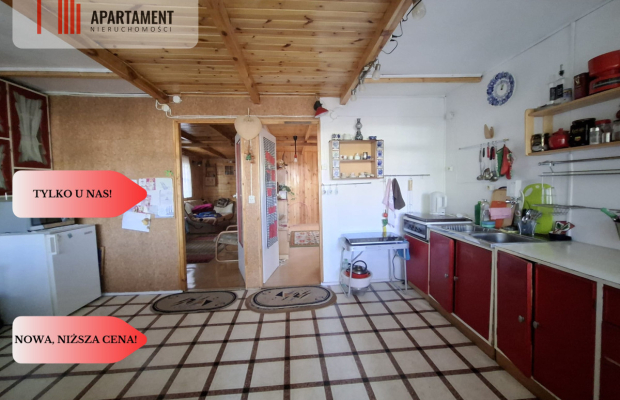 Tylko u nas! Domek nad jeziorem! cisza i spokój