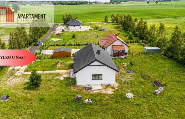 Nowy dom szkieletowy pod Nakłem nad Notecią