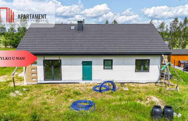 Nowy dom szkieletowy pod Nakłem nad Notecią