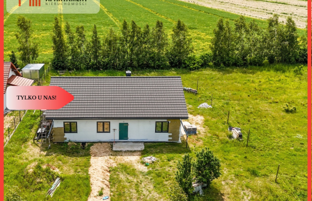 Nowy dom szkieletowy pod Nakłem nad Notecią