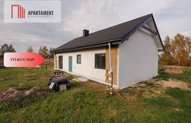 Nowy dom szkieletowy pod Nakłem nad Notecią