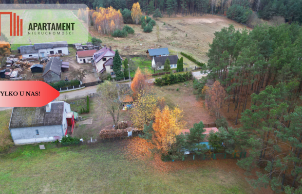 Tylko u nas! Domek, las, jezioro, spokój i cisza