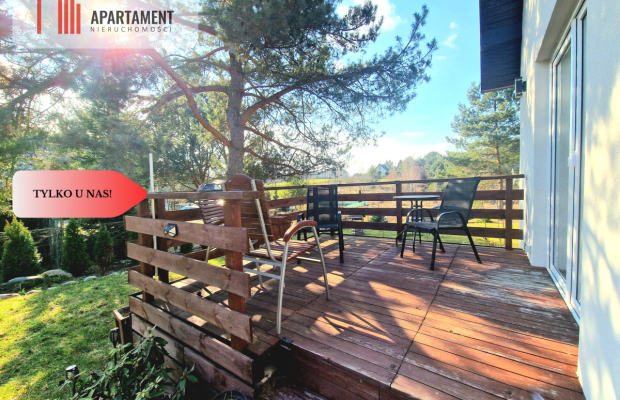 Dom całoroczny! Jezioro! Las! Bory Tucholskie!