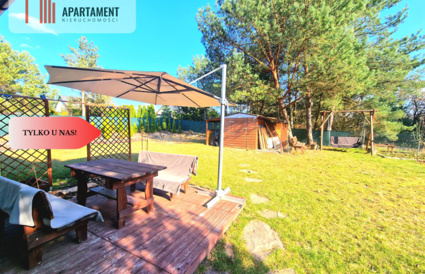 Dom całoroczny! Jezioro! Las! Bory Tucholskie!