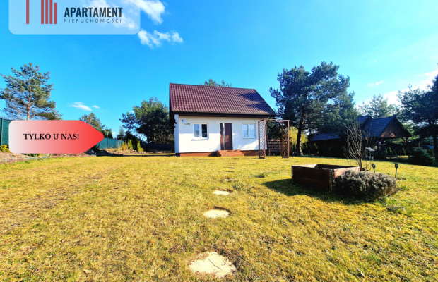 Dom całoroczny! Jezioro! Las! Bory Tucholskie!