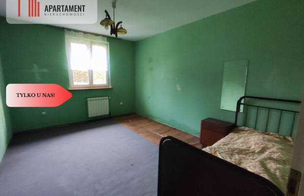 Dom z potencjałem na dużej działce!