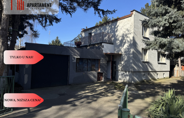 Dom z warsztatem samochodowym