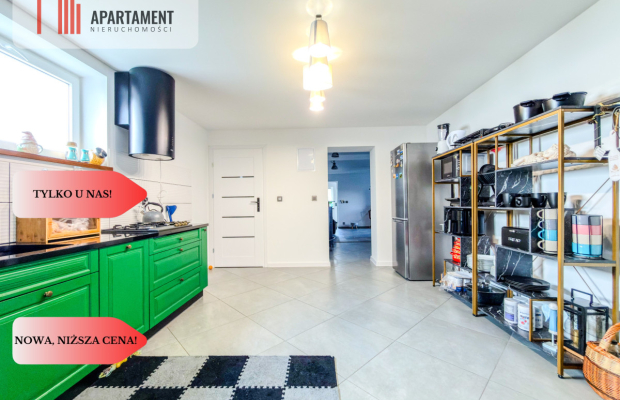 Tylko u nas! Bliźniak 140m² Wałdowo wyremontowany