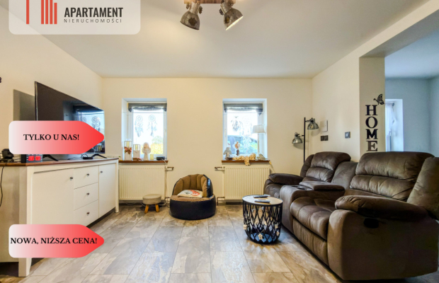 Tylko u nas! Bliźniak 140m² Wałdowo wyremontowany