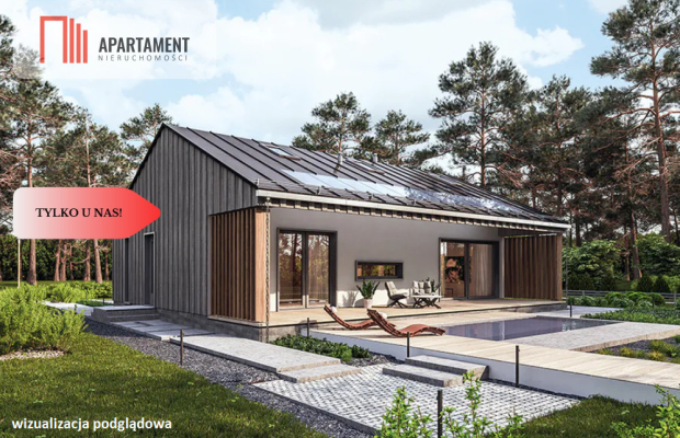 Parterowy dom wolnostojący / 10 minut od Wołowa!