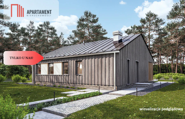 Parterowy dom wolnostojący / 10 minut od Wołowa!