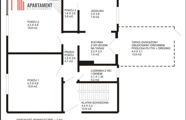 Dom /połowa  z ogrodem, garażem, piwnicą