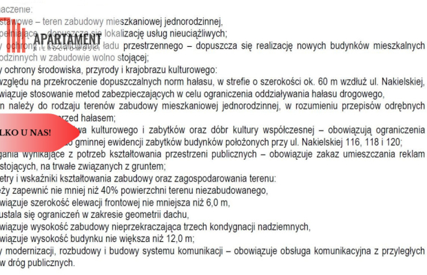 Atrakcyjna loklizacja dobra cena !