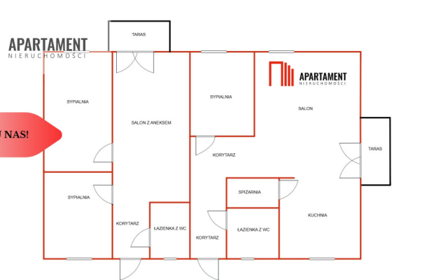 * Klimatyczny dom dla dwóch rodzin k/Szubina