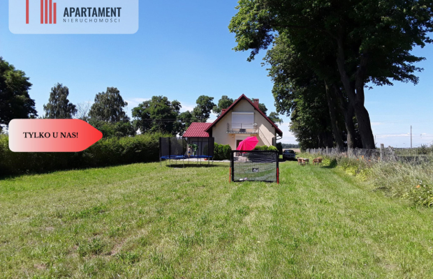 Dom z linią brzegową  jeziora! Bory Tucholskie